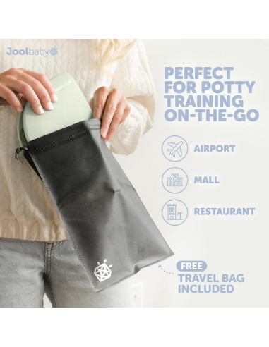 Asiento de Inodoro Plegable Jool Baby Sage para Niños