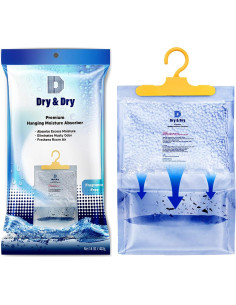 Absorbentes de Humedad Seco & Seco 6 Paquetes 198g para Hogar 2