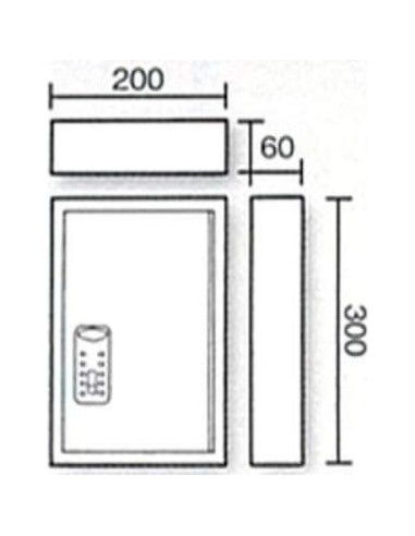Caja de Llaves Kidde 001795 Combinada 30 Llaves Arcilla