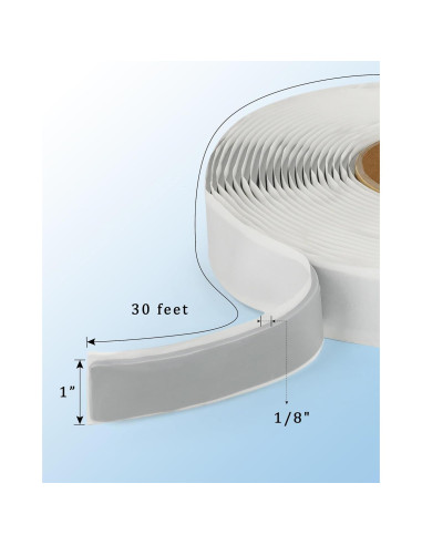 Cinta Selladora de Butilo X-Haibei 1.9 cm x 30 m Gris