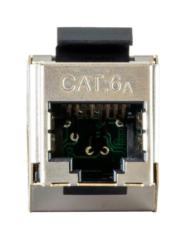 Acoplador RJ45 Cat6A Blindado Monoprice 10G - Extensor Red