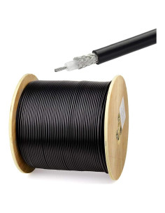 Cable Coaxial RG58 Superbat 6.09m 50 Ohm Antena Router