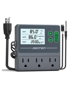 Controlador de Temperatura y Humedad DIGITEN THT1032 - Doble Sonda