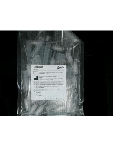 Giantree 20 Mini Botellas de Spray Rellenables 5ml Transparentes