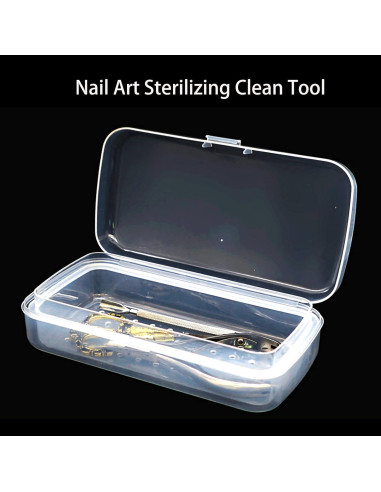 Caja Esterilizadora de Herramientas de Uñas LXIANGN 22.49x12.45cm