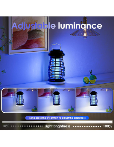 Trampa para Mosquitos SHENZHEN SOER WH-B98 Recargable IP67