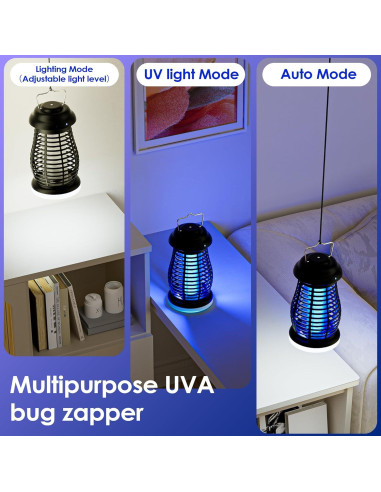 Trampa para Mosquitos SHENZHEN SOER WH-B98 Recargable IP67