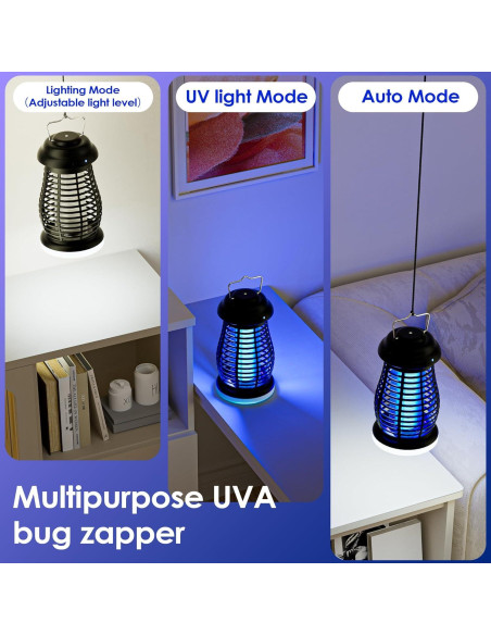 Trampa para Mosquitos SHENZHEN SOER WH-B98 Recargable IP67