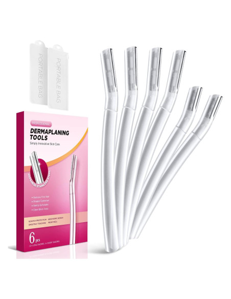 Rasuradora Dermaplane RAYCHI V3 para Mujeres - 6 Piezas