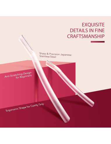 Rasuradora Dermaplane RAYCHI V3 para Mujeres - 6 Piezas