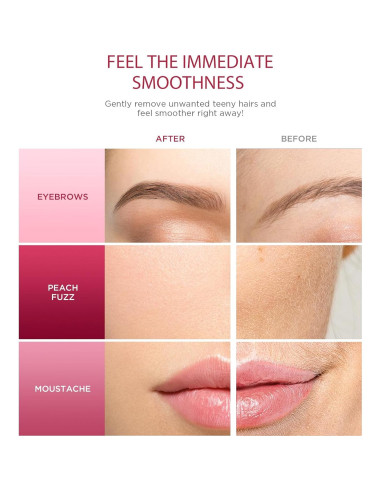 Rasuradora Dermaplane RAYCHI V3 para Mujeres - 6 Piezas