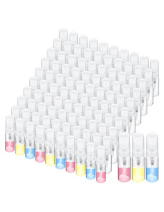 100 Mini Botellas de Spray de Vidrio Lallisa 3ml Recargables