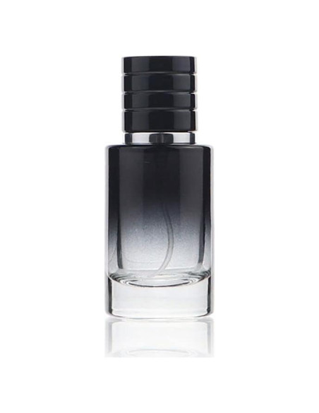 Atomizador de Perfume Fansoftiks 30ml Vidrio Negro Recargable