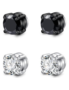 Pendientes Magnéticos Hipoalergénicos D.Bella 7mm Sin Perforación