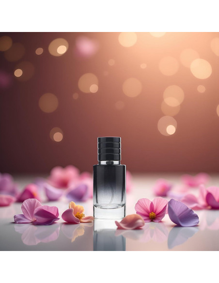 Atomizador de Perfume Fansoftiks 30ml Vidrio Negro Recargable