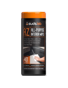 Toallitas de Limpieza para Autos Suds Lab AZ - 40 Unidades
