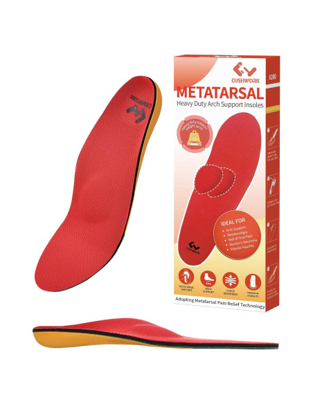 Plantillas Ortopédicas Cushwork para Metatarsalgia - Alivio Dolor