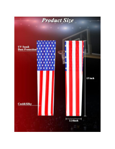 Mangas de Compresión UV SATINIOR 8 Pares para Hombres y Mujeres 2