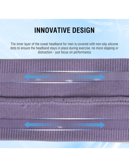 Cintas para la cabeza deportivas VanKee X06 - Unisex, 6 colores