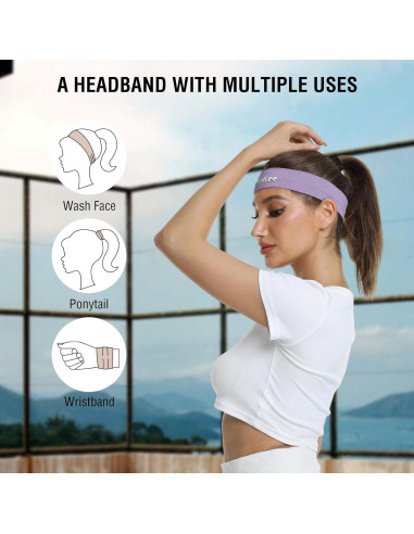 Cintas para la cabeza deportivas VanKee X06 - Unisex, 6 colores