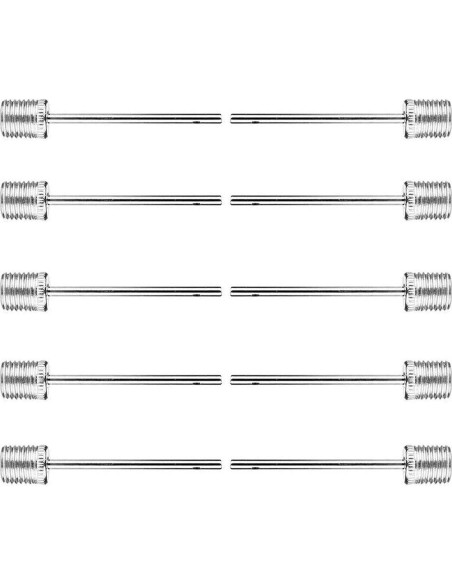 Mobi Lock Agujas de Inflación para Balones - 6 Pcs Acero Inoxidable