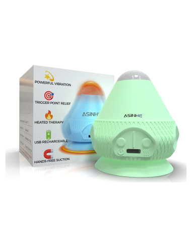 Bola de Masaje Vibrante Calentada VibeHeat 6.6cm Alivio Muscular