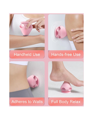 Bola de Masaje Vibrante Calentada VibeHeat 6.6cm Alivio Muscular