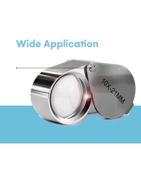 Lupas de Joyero 10X Noa Store - Juego de 2 Lentes Ópticos