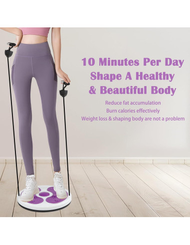 Disco de Torsión WATUNID con 3 Cintas Elásticas para Ejercicio