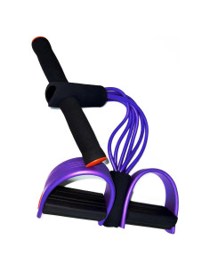 Banda de Resistencia JQTEOYW con Pedal y Mango - 6 Tubos