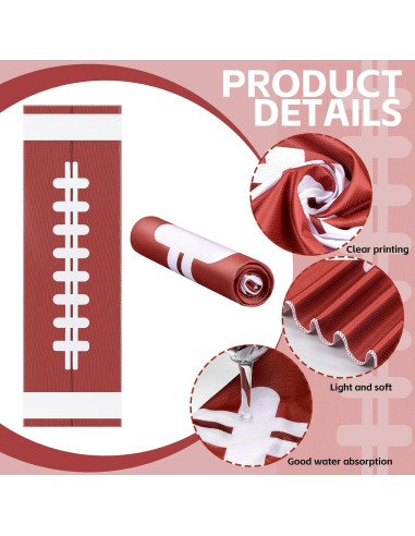 Paquete de 6 Toallas de Enfriamiento STORRVOL 99x30cm Fútbol