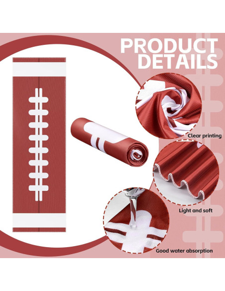 Paquete de 6 Toallas de Enfriamiento STORRVOL 99x30cm Fútbol