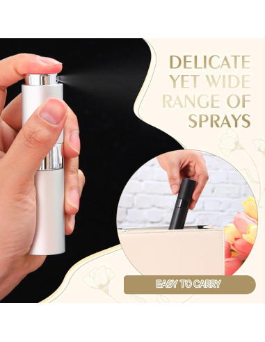 Atomizador de Perfume Rellenable Honeydak 16 Pack 8 ml Multicolor