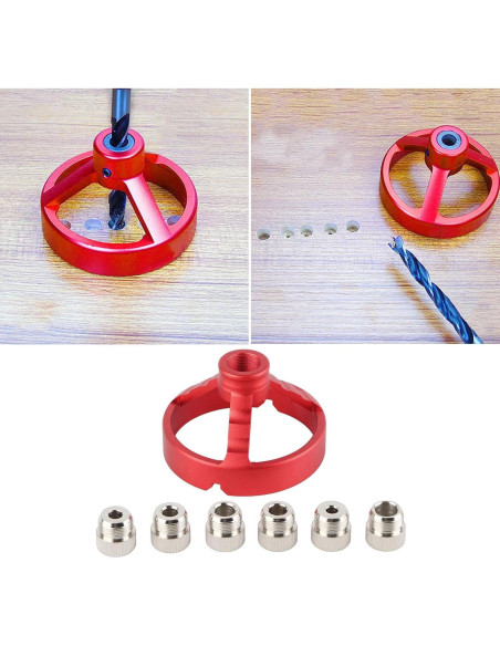 Plantilla de Perforación Vertical FTVOGUE 5-10mm para Carpintería