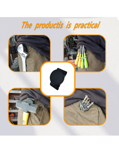 Pulsera y Clip Magnético Bjsdkff para Hombres - 2 Bolsillos