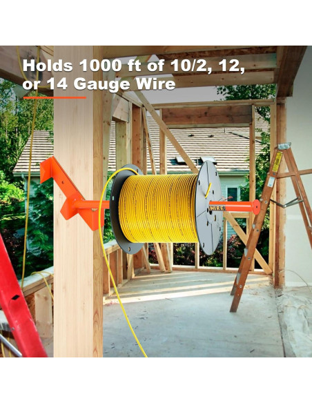 Dispensador de Alambre Feimire F001 para Carga Rápida 136kg