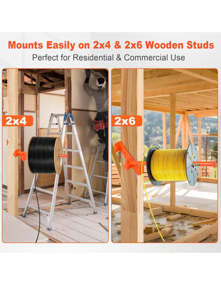 Dispensador de Alambre Feimire F001 para Carga Rápida 136kg