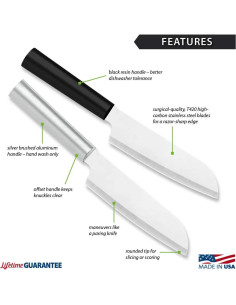 Cuchillo de Utilidad Rada R140, 12.07 cm Hoja Acero Inoxidable 2