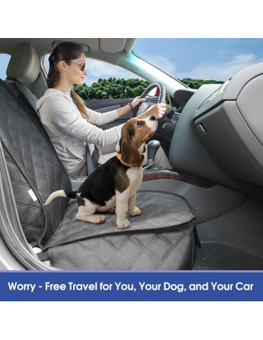 Funda de Asiento Delantero ALLANSING QPZT Impermeable Negro