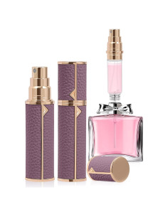 Botella de Perfume Recargable Coxotom 5ml Cuero Púrpura