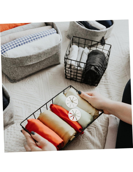 VICASKY 28 Clips Sujetadores de Calcetines Blancos para Lavado