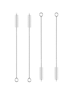 4 Cepillos Limpiadores Reutilizables Calovebby para Popotes 10mm