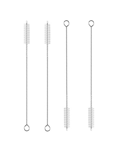4 Cepillos Limpiadores Reutilizables Calovebby para Popotes 10mm