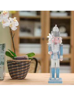 Figura de Cascanueces Azul 30.48 cm PASOLABE Decoración 2