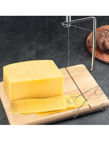 Set de 12 Cortadores de Queso con Alambre Larrel - Acero Inoxidable
