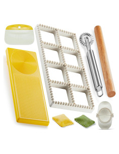 Prensa de Ravioli MUMSUNG con Rodillo y Tabla de Gnocchi