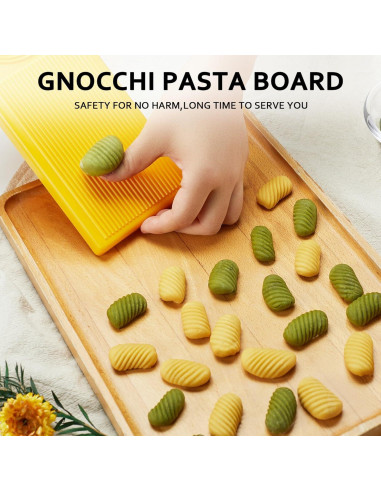 Prensa de Ravioli MUMSUNG con Rodillo y Tabla de Gnocchi