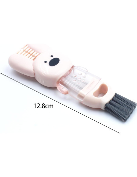 Cepillo de Limpieza 4 en 1 TacoMynxify - Set de 3 Unidades