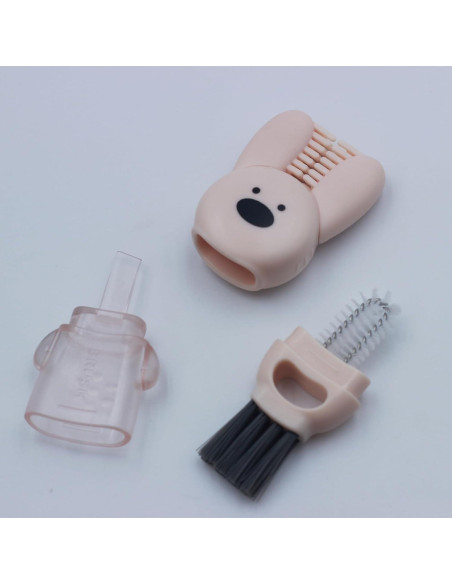 Cepillo de Limpieza 4 en 1 TacoMynxify - Set de 3 Unidades