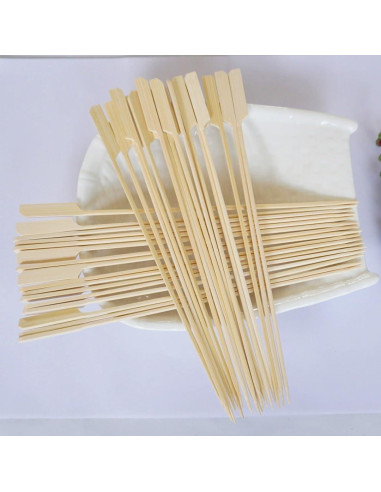 Palitos de Bambú Natural Newflager 25.4 cm - 400 Piezas